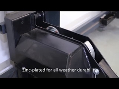 Resistência significativa dos sistemas de retenção do veículo, espessura do gancho de 12 cm