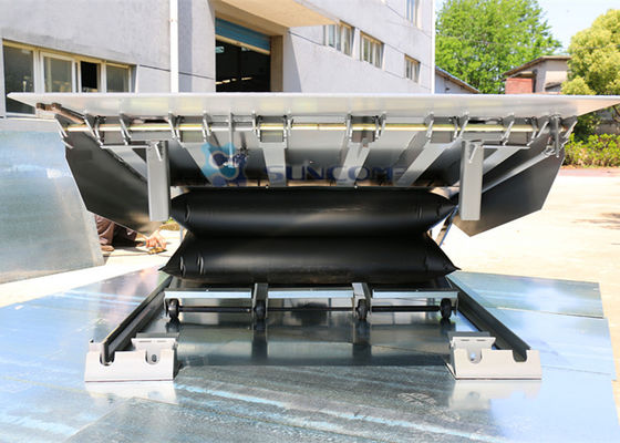 25000-45000 LBS Air Bag Dock Leveler para Portas Seccionais