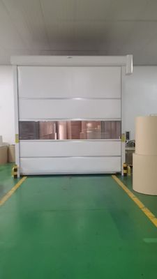 Industrial High Speed PVC Curtain Roll Up Door High Efficiency And Energy Savings