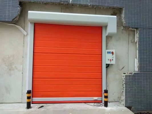 Porta de congelador de alta velocidade de acesso rápido de baixa energia para sala de limpeza