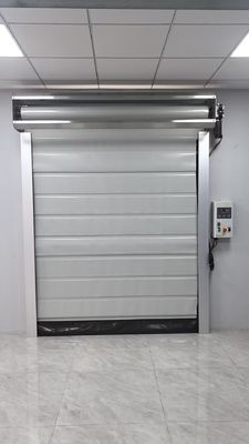 Servo sistema Auto-reparação de alta velocidade Porta de congelador para a área da cadeia de frio