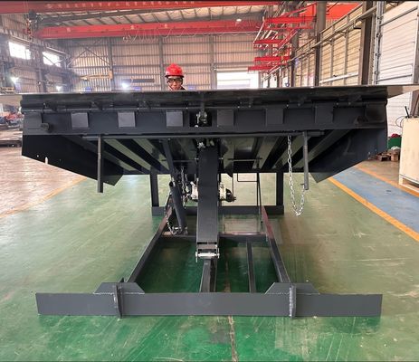 Manual Durabilidade Mecânica Dock nivelador fácil de usar para armazéns