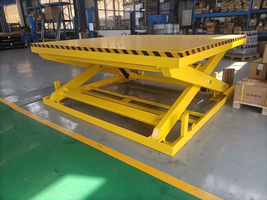 Precision Vertical Heavy Duty Scissor Lift Table Material de manuseio de qualidade industrial