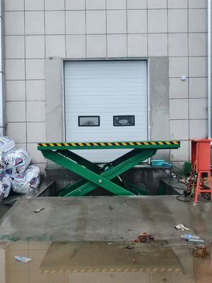 Tabela de trabalho durável de elevação de tesoura para uso a longo prazo na indústria comercial e na logística