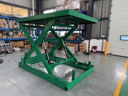 Tabela de elevação fixa com tesoura hidráulica ajustável 500 kg para baía de Laoding