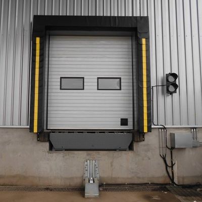 Alta Eficiência Alta Elasticidade Carregamento Dock Seals Galvanizado Estrutura de Aço