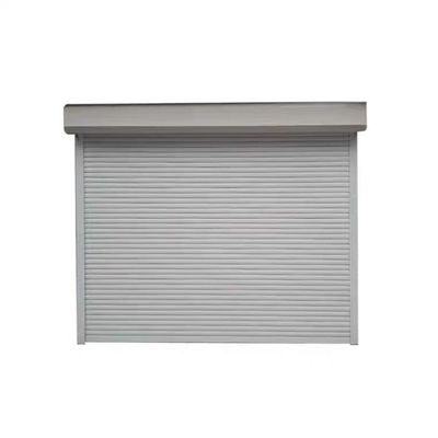 Panela dupla branca Automática de rolos para cima porta no armazém, aço galvanizado