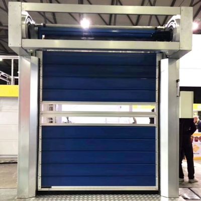 Portão automático de rolos de armazenamento de segurança externa com codificador absoluto