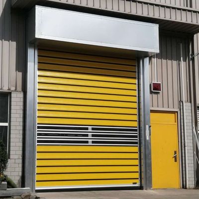 Portas de rolos de alumínio industriais automáticas de alto desempenho AC 220V