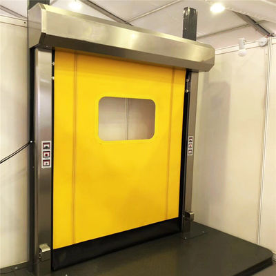 Porta de fecho de alta velocidade para reparação de filme de plástico